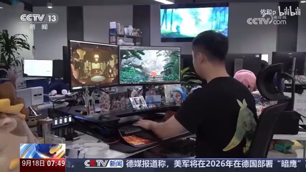 中国国営メディアが『原神』の3Dシーン構築について報道