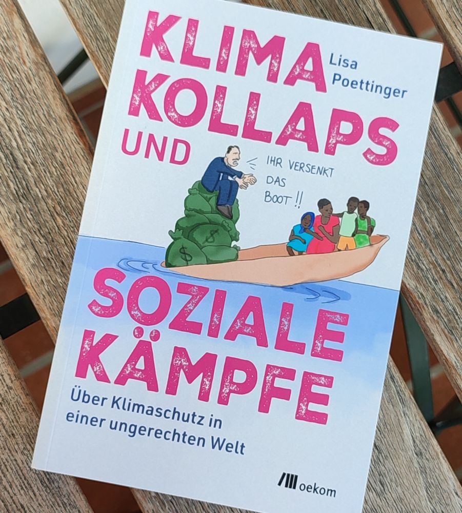 Cover des Buches "Klimakollaps und soziale Kämpfe" von Lisa Poettinger