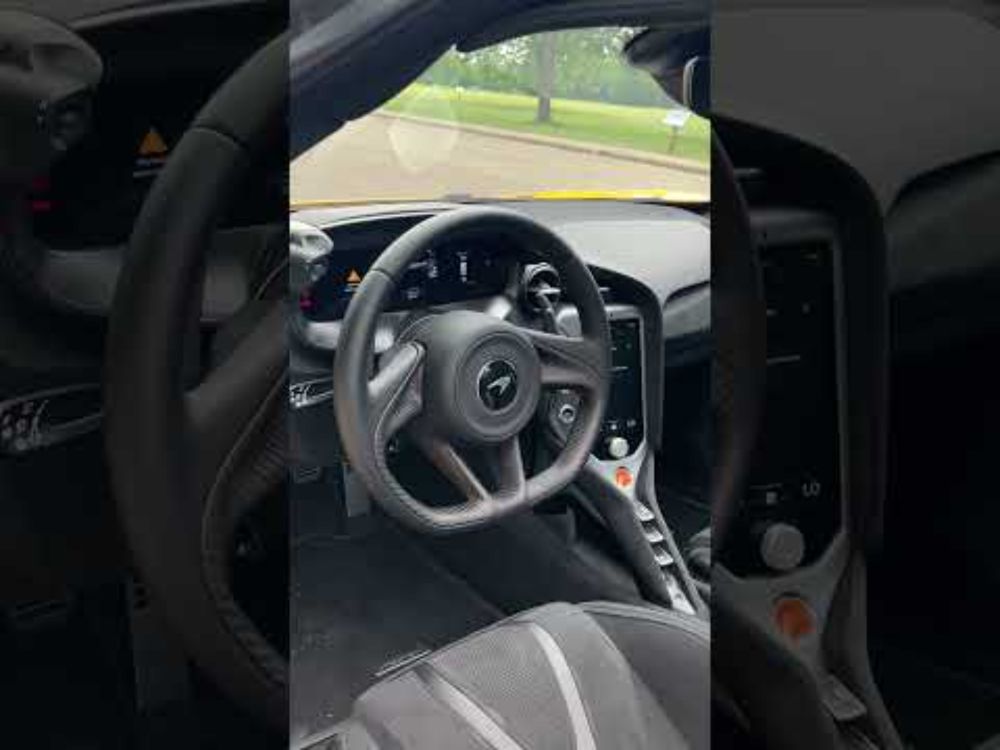 2025 McLaren 750S Interior Review