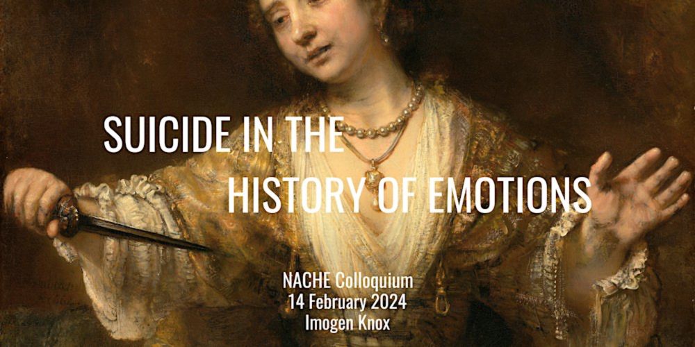 Suicide in the History of Emotions