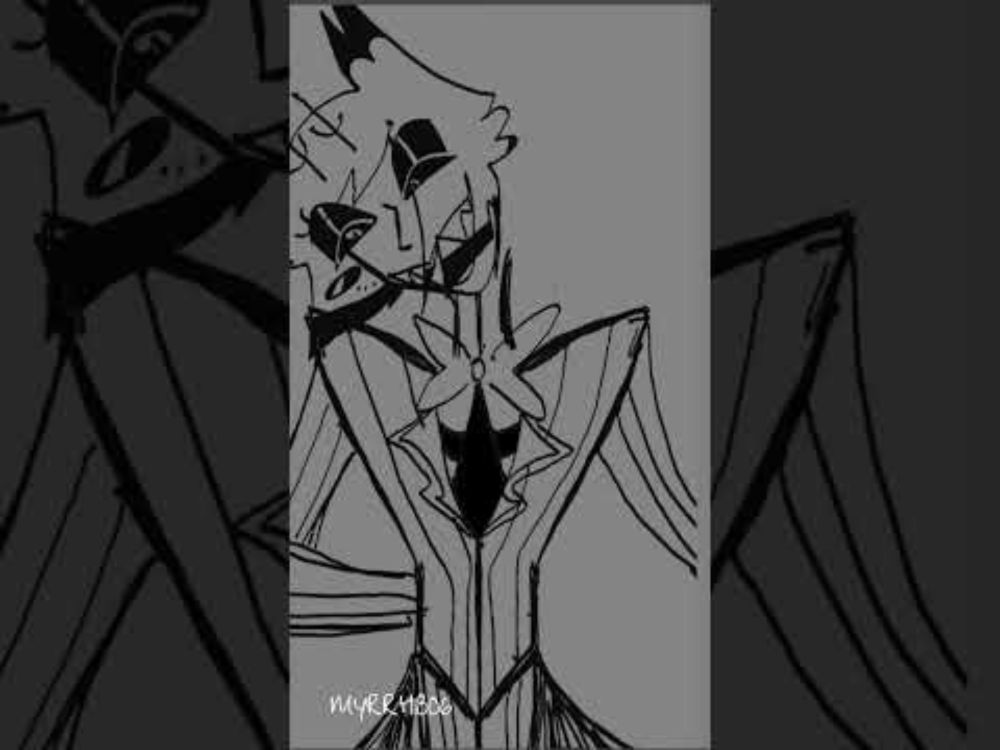 ALASTOR HATES HUSKERDUST | ANIMATIC | FUNNY