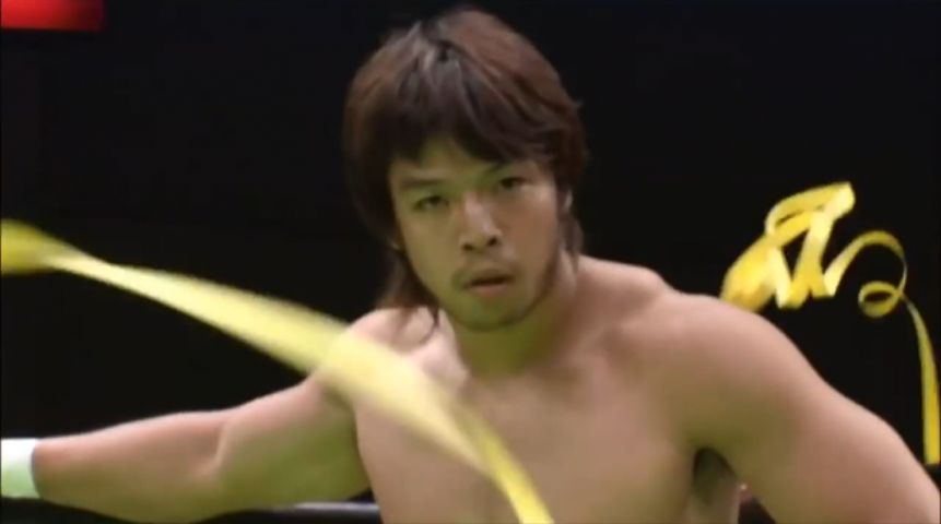 The little shit in question, baby KENTA