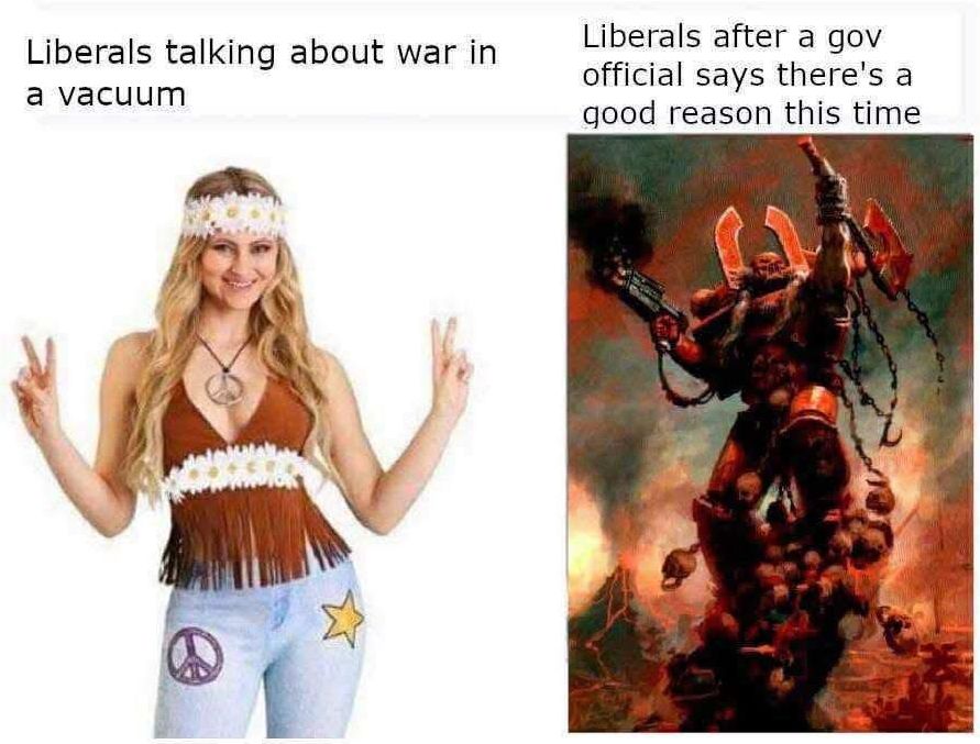 Picture of a stereotypical hippy 