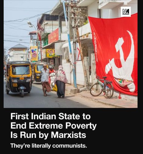First Indian state to end extreme poverty is run by Marxists