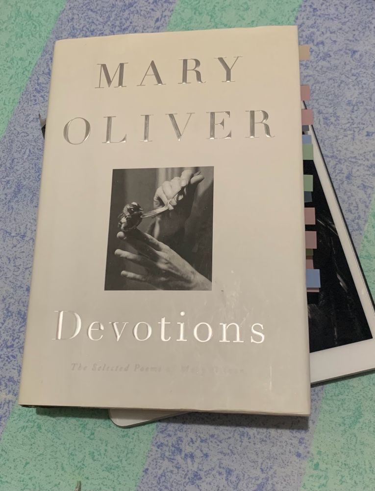 Photo of Devotions, a collection of previously published poems by Mary Oliver 