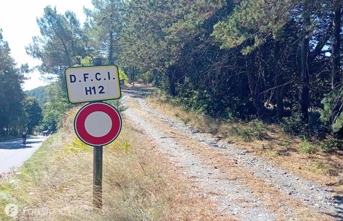 Piste de défense des forêts contre l'incendie