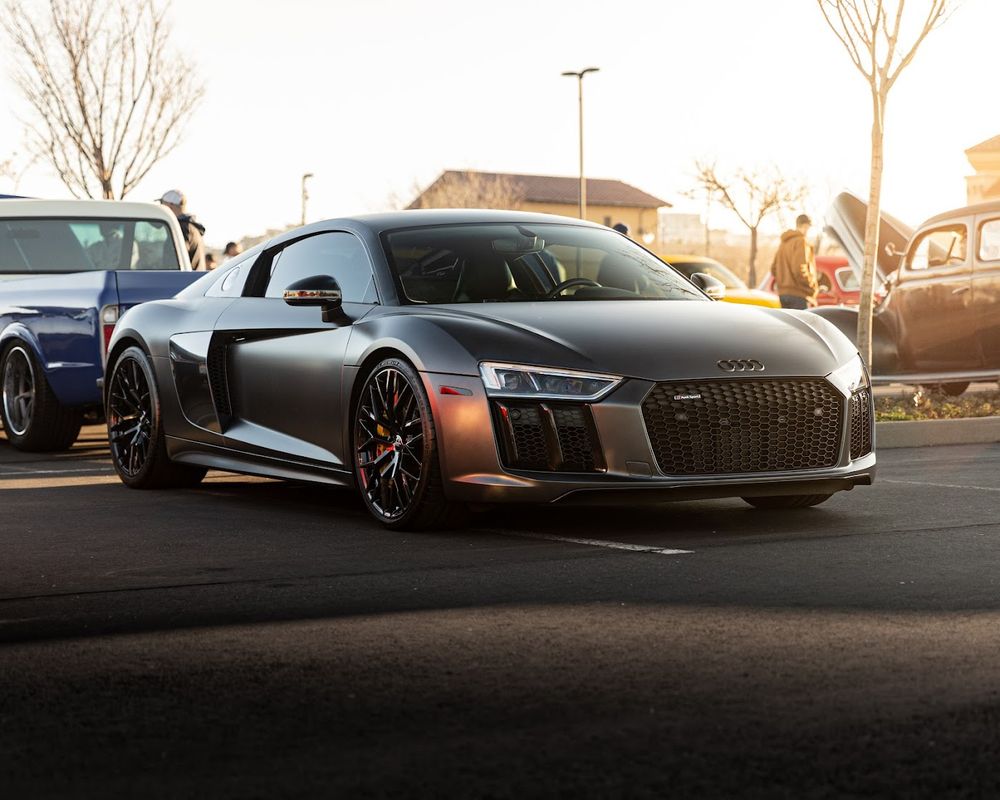 Picture of the Audi R8 mentioned in the original post