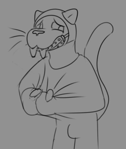 Me tugging at the suit, wondering why it’s not coming off