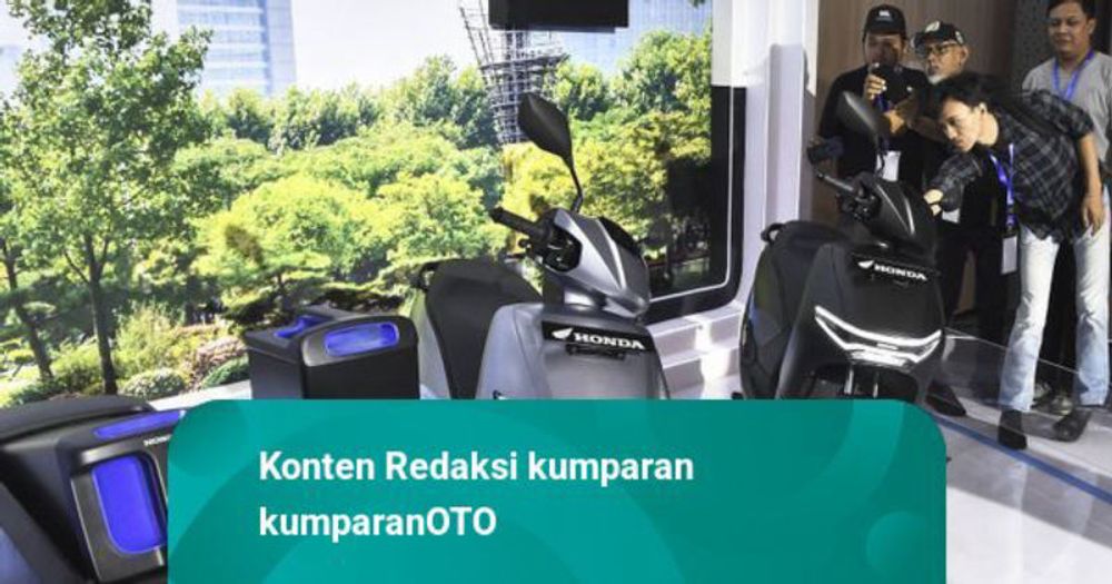 Foto: Debut Dunia 2 Motor Listrik Baru Honda di Cikarang