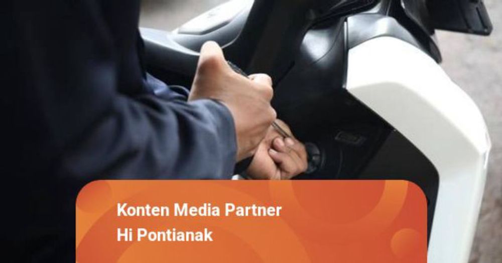 Polisi Bekuk Pencuri Motor di Pontianak, Pelaku Sempat Melawan Saat Ditangkap