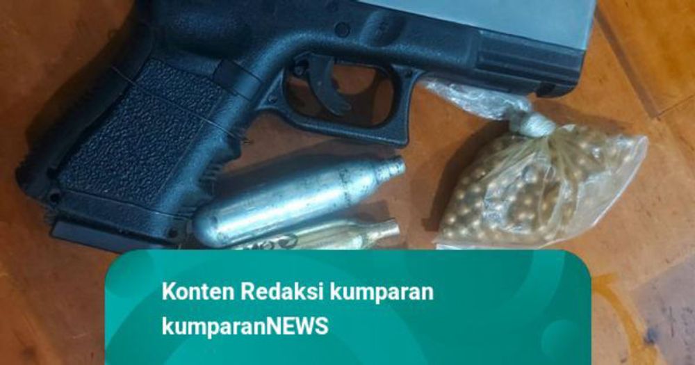 Pria Koboi di Simalungun Jadi Tersangka Usai Ancam Warga Pakai Airsoft Gun