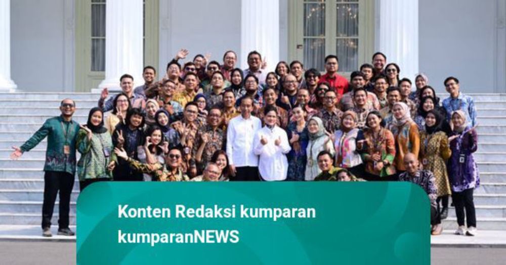 Pagi di Halaman Istana Merdeka, Berbagi Kenangan dengan Presiden Jokowi