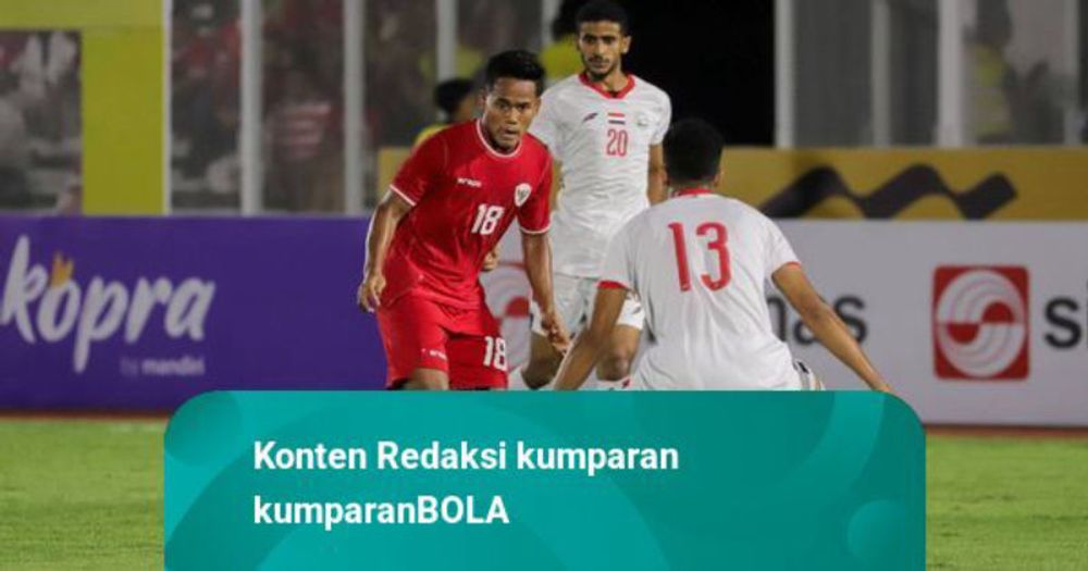 Klasemen Grup F Kualifikasi Piala Asia U-20: Indonesia Juara Grup