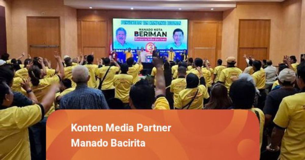 Tim Kampanye Imba-Ivan Dilantik, Wali Kota Manado 2 Periode Jadi Pembina