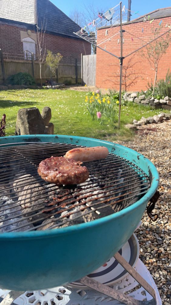 BBQ in a crack’s British summer