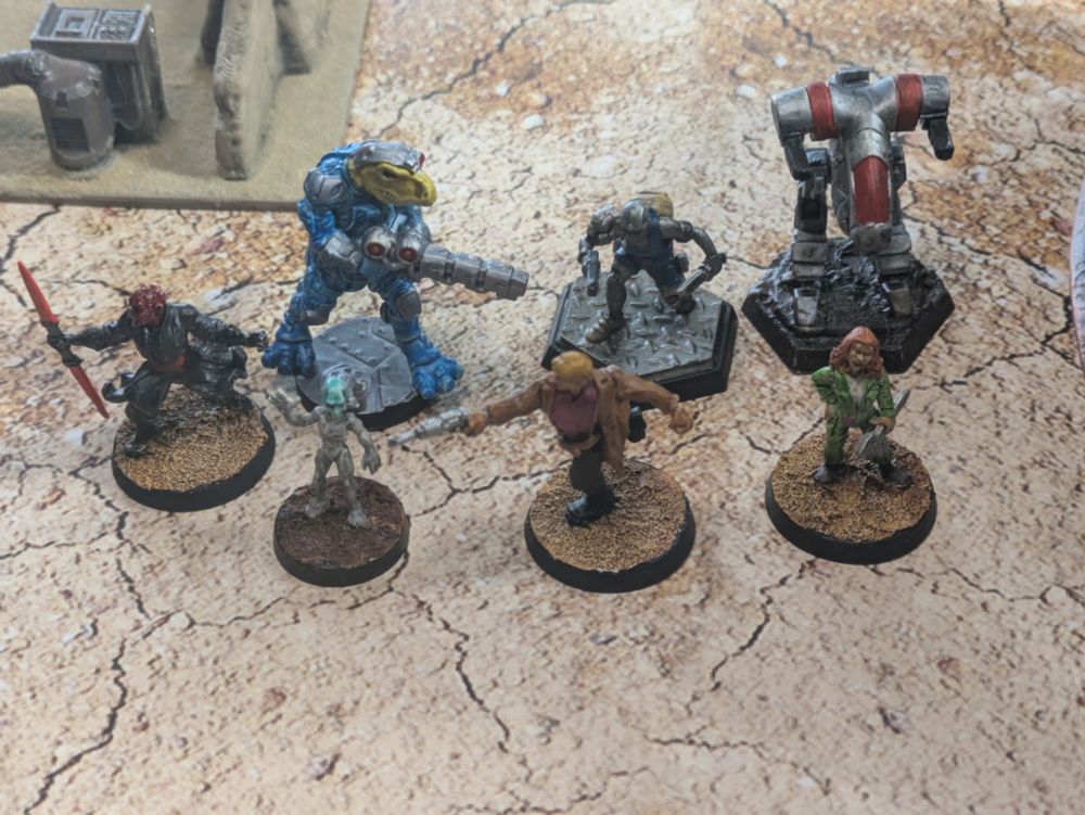 The crew of the Lightning Bug.