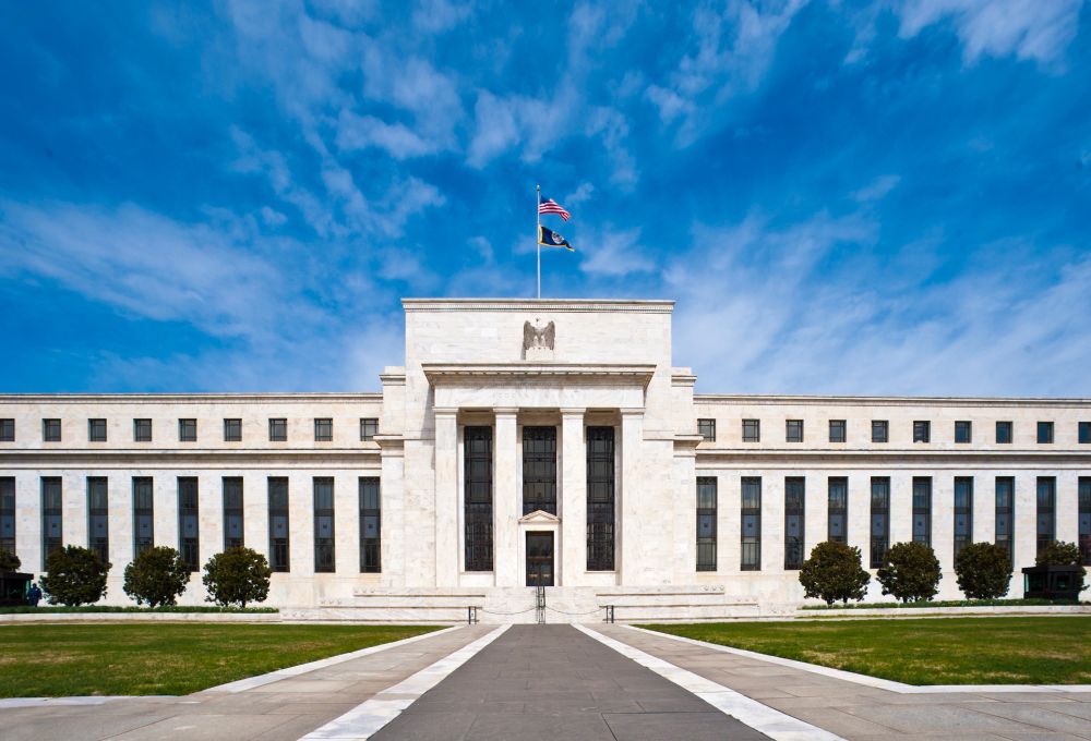 The Federal Reserve Building in Washington DC