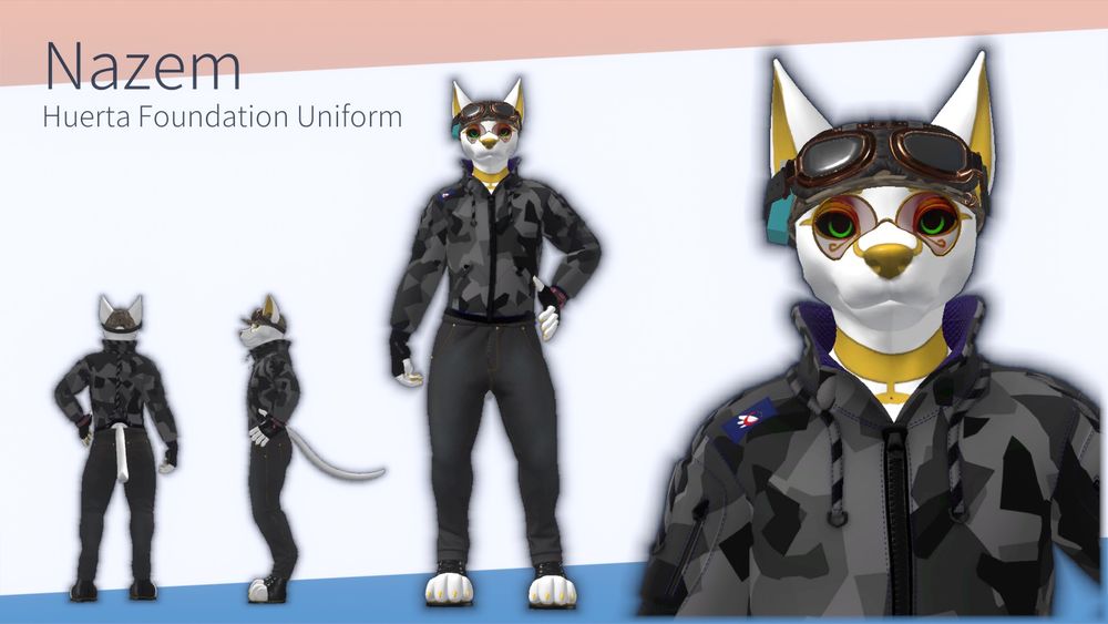 Military uniform for the Huerta Foundation