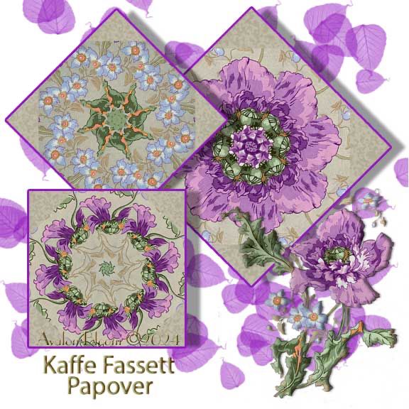 Sew radiant kaleidoscope quilts with Papaver by Phillip Jacobs for the Kaffe Fassett Collective for Free Spirit Fabrics. Papaver is the Latin name for poppies, often associated with themes of remembrance and sleep. Papaver, features a mesmerizing pattern of large, stylized poppies that seem to dance across a Grey backdrop. The intricate detailing of the petals and leaves, combined with the rich, lavender tones, creates a bold and dynamic visual impact. The colors include lavender, grape, purple, periwinkle and green, on a grey background, creating a striking contrast perfect for kaleidoscope quilting. The fabric pattern is Papaver from The Kaffe Fasett Collective by Philip Jacobs for Free Spirit Fabrics. The pattern is Papaver PWPJ127 color Grey.
Pre-Cut Kaleidoscope Quilt Block Kit Details
Fabric and Design: The finished dimensions for all blocks sewn together is 24 x 32 inches, with each block measuring 8 1/2 inches square when sewn.
High-Quality Material: Our Fast and Easy Blooming Blocks© are cut from 100% cotton fabric, ensuring durability and softness.
Unique Kaleidoscope Effect: Each block in the pre-cut kaleidoscope quilt block kit will be uniquely different due to the layering of the fabric in exact repeats. This creates a stunning kaleidoscope effect by precisely rotary cutting them