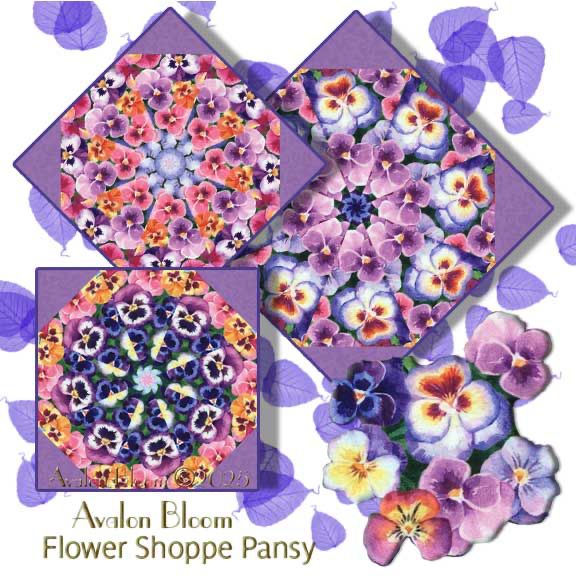 Sew a lovely Kaleidoscope Quilt with Flower Shoppe Pansy by Hoffman Fabrics. Pansies are the harbinger of spring and this fabric features a stunning array of them that bring a lively floral touch to your projects. The colors are purples, pinks, yellows, and oranges, creating springtime flush of color, perfect for kaleidoscope quilting. The fabric pattern isFloral Shoppe Pansy from by Hoffman Fabrics W5482-437-PANSY.
Pre-Cut Kaleidoscope Quilt Block Kit Details
Fabric and Design: The finished dimensions for all blocks sewn together is 24 x 32 inches, with each block measuring 8 1/2 inches square when sewn.
High-Quality Material: Our Fast and Easy Blooming Blocks© are cut from 100% cotton fabric, ensuring durability and softness.
Unique Kaleidoscope Effect: Each block in the pre-cut kaleidoscope quilt block kit will be uniquely different due to the layering of the fabric in exact repeats. This creates a stunning kaleidoscope effect by precisely rotary cutting them.