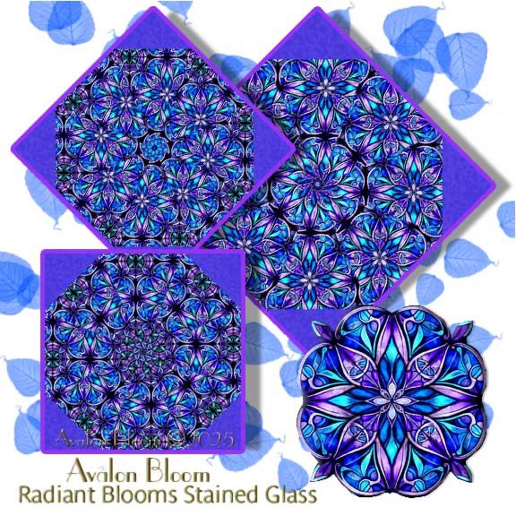 Create a Beautiful Kaleidoscope Quilt with Radiant Reflections by Quilting Treasures Fabrics. The beauty of stained glass shines bright in dramatic design and color. The colors are purples, grape, lavender, turquoise, and blue, perfect for kaleidoscope quilting. The fabric pattern is Stained Glass from Radiant Reflections by Dan Morris for Morris and Co. from Quilting Treasures Fabrics  30397-B Color Blue.
Pre-Cut Kaleidoscope Quilt Block Kit Details
Fabric and Design: The finished dimensions for all blocks sewn together is 24 x 32 inches, with each block measuring 8 1/2 inches square when sewn.
High-Quality Material: Our Fast and Easy Blooming Blocks© are cut from 100% cotton fabric, ensuring durability and softness.
Unique Kaleidoscope Effect: Each block in the pre-cut kaleidoscope quilt block kit will be uniquely different due to the layering of the fabric in exact repeats. This creates a stunning kaleidoscope effect by precisely rotary cutting them.