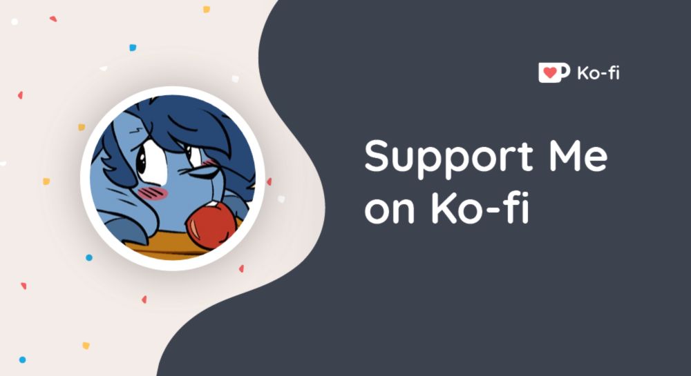 Support Huckleberry Bleu on Ko-fi! ❤️