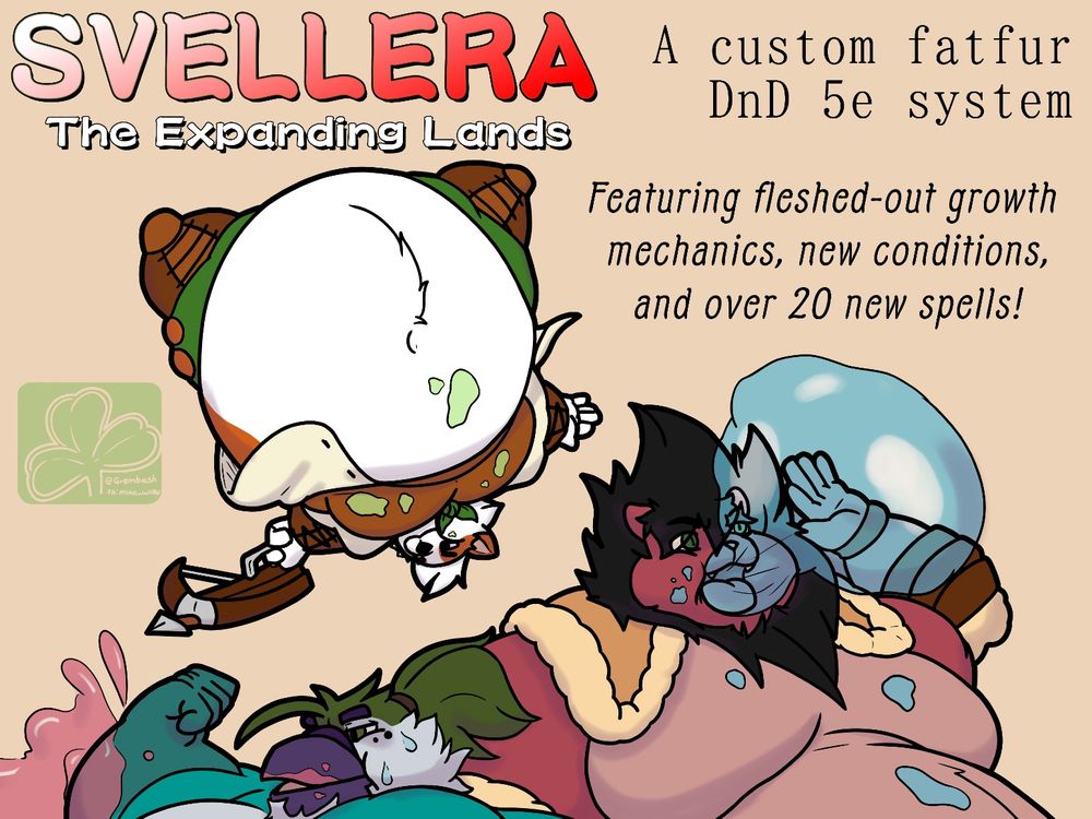 Svellera, the Expanding Lands

A custom fatfur DnD 5e system. Featuring fleshed-out growth mechanics, new conditions, and over 20 new spells!