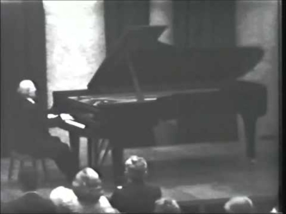 Louis Kentner in recital plays Liszt's 2nd Années de Pèlerinage, ( Italy ) London 1960's