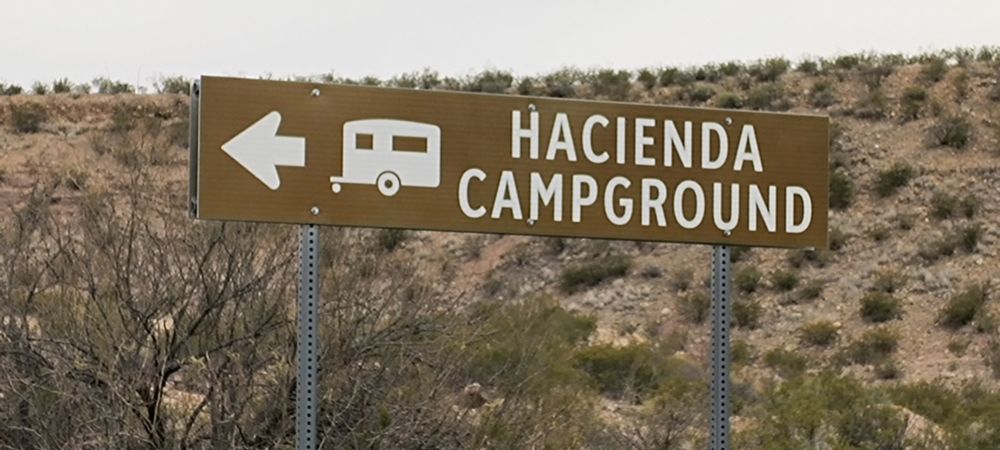 Our camping loop this time.