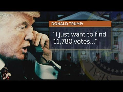 Trump pressures GA Secretary of State to 'find' votes in recorded call
