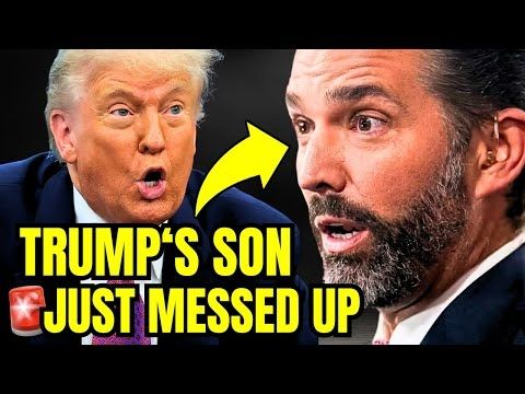 WATCH: Trump PANICS As His Son's HUMILIATING Interview GOES VIRAL🚨
