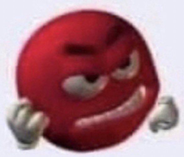 das rote wütende faust ballende emoji