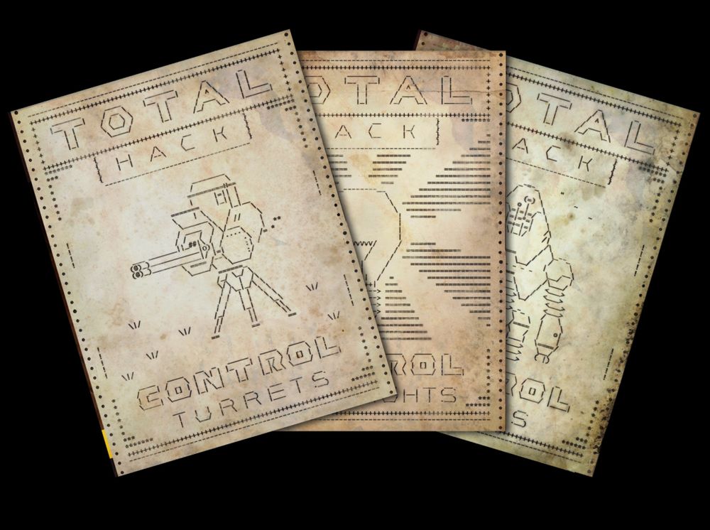 The “total hack” zines from fallout 4 that give you the ability to control security systems