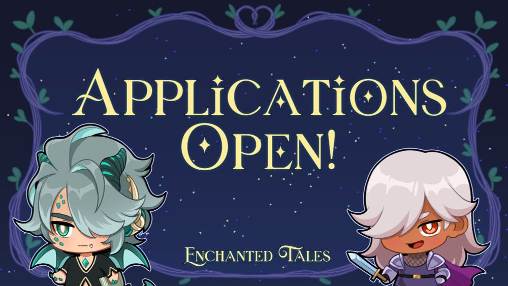 applications for the cyhaino fairytale zine are now open!
you can apply here: https://forms.gle/g3WUjQbyE1TDirKNA