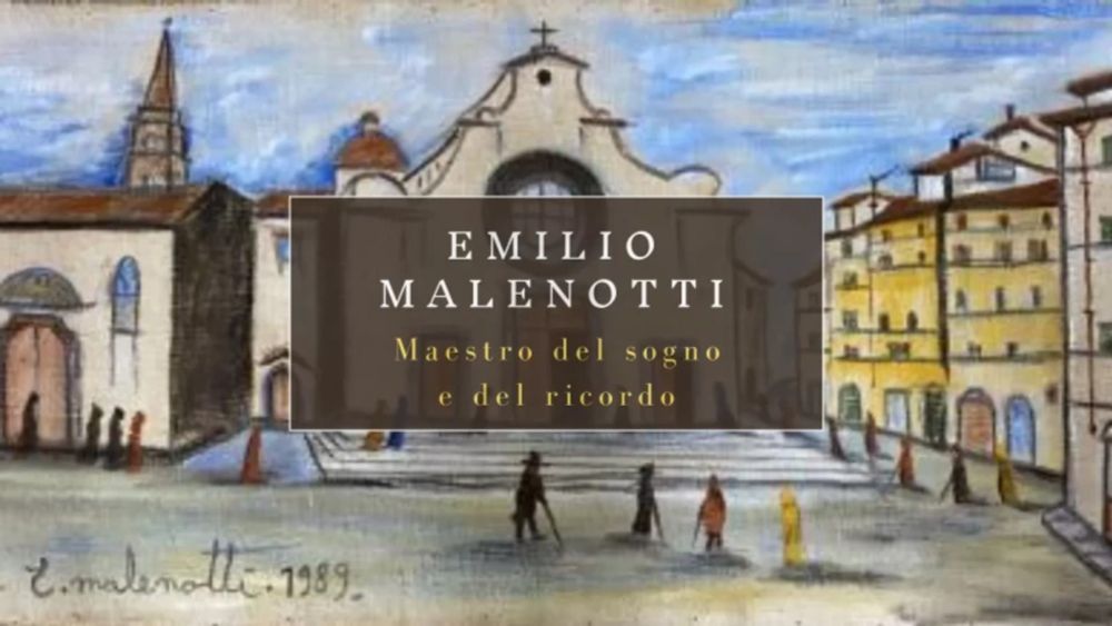 L'artigiano pittore Emilio Malenotti