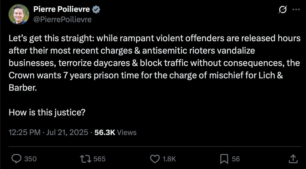 Pierre Poilievre tweets: 