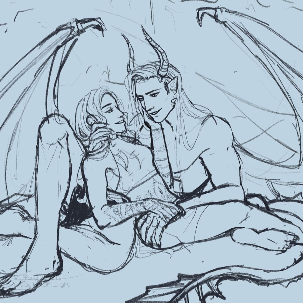 A sketch of the first image.
