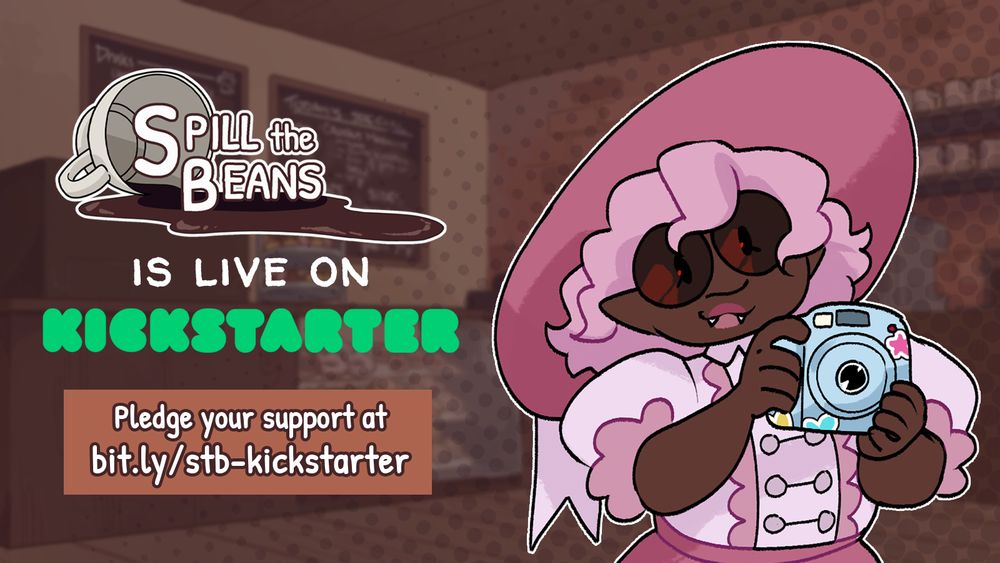 Spill the Beans is live on Kickstarter - pledge your support now!