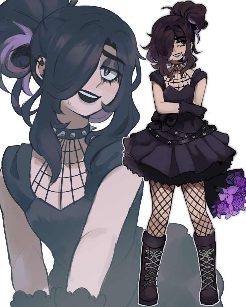 Illustration of my OC Rollie