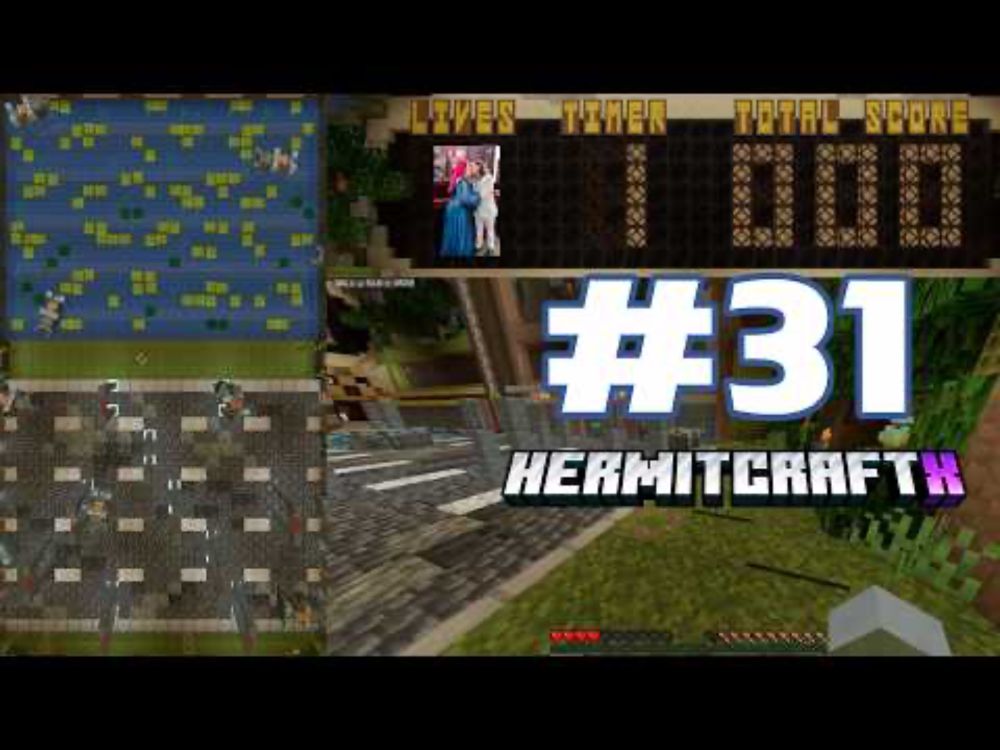 Just married! Honeymoon Complete! Frogger! Three Longlegs Videogame Pitches! — HermitCraft 10: ep 31