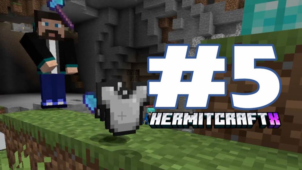 HermitCraft 10: Who's demising next? xBCrafted or FalseSymmetry? And Nether roof portal! — episode 5