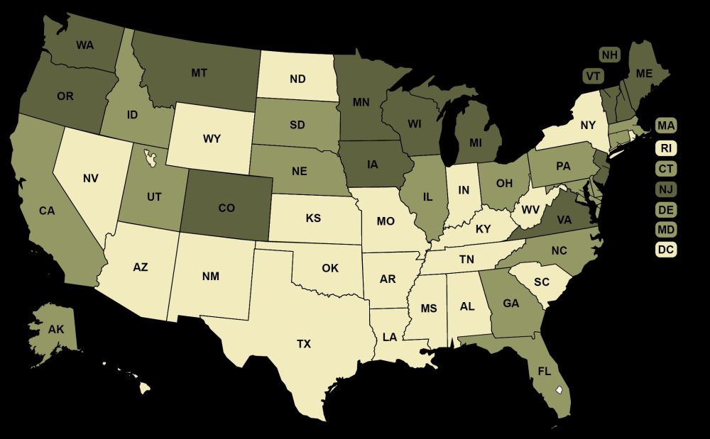 Movement Advancement Project | Voter Turnout Percentage