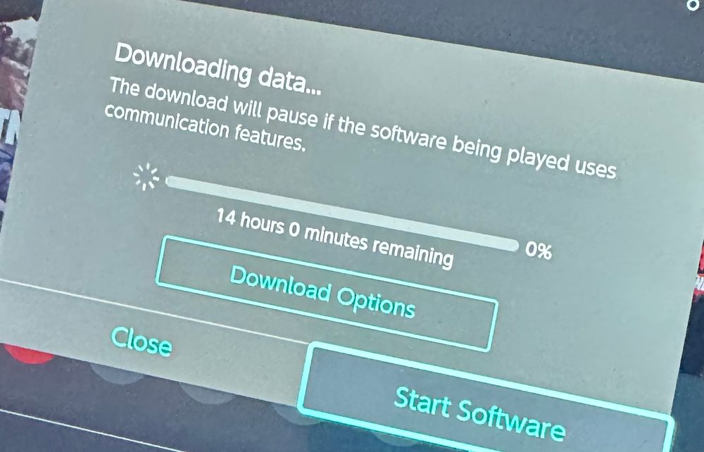 fortnite update download with 14 hours remaining