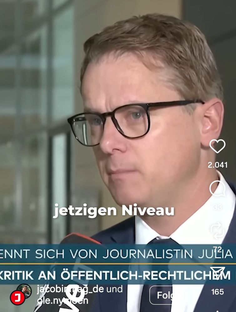 Carsten Linnemann, wie er sich über die angebliche Cancelung von Julia Ruhs ereifert