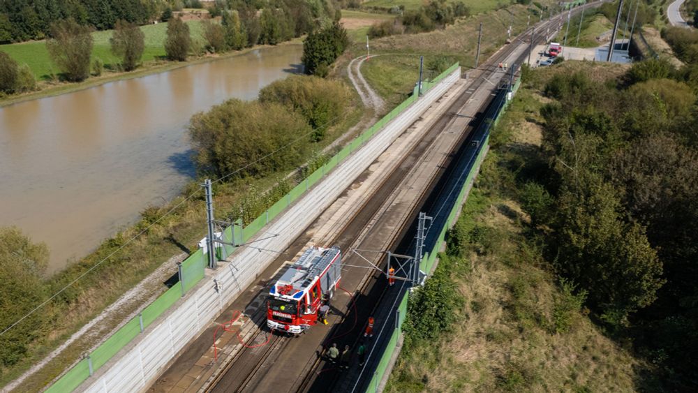 ÖBB: Westbahnstrecke bis zum nächsten Jahrtausend-Hochwasser in fünf Monaten repariert