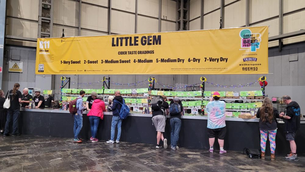 The cider bar at GBBF.