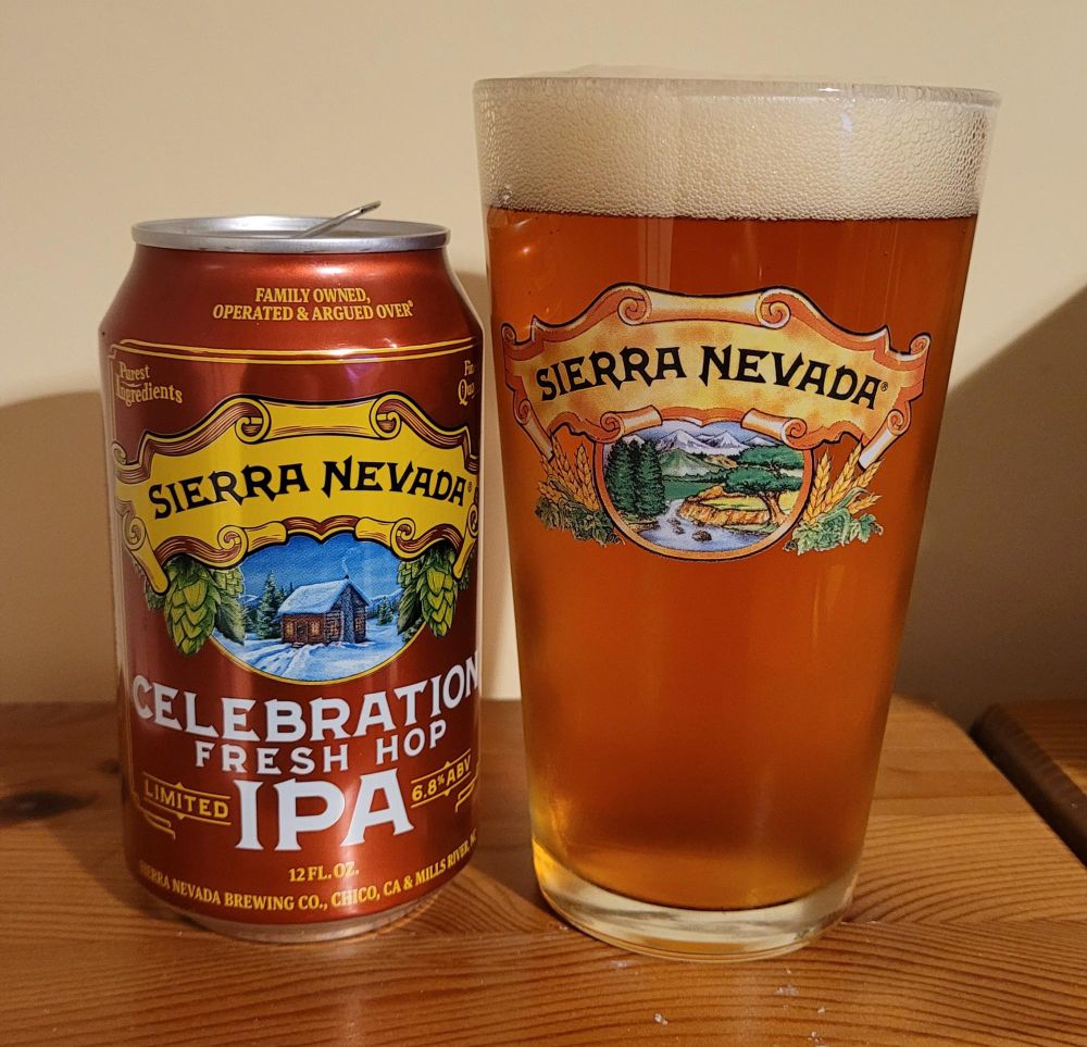 Sierra Nevada Celebration IPA.