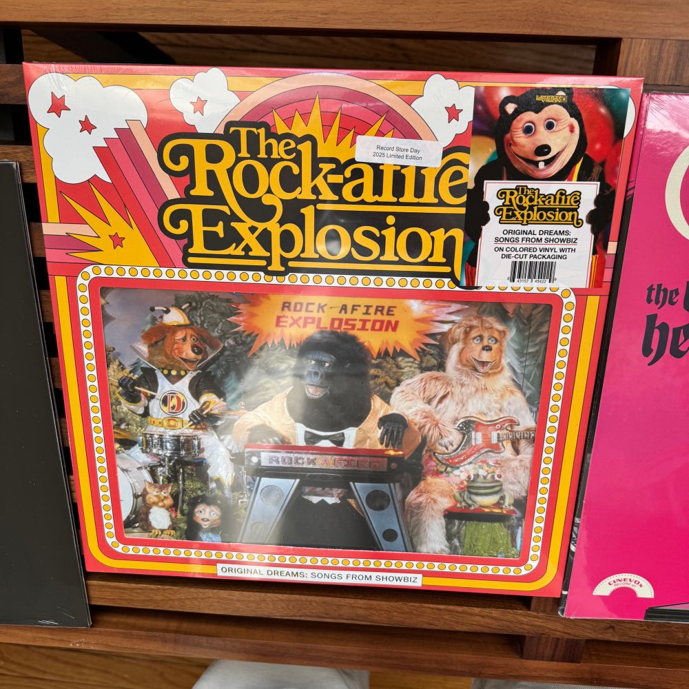 The Rock-afire Explosion record. Records from Record Store Day 2025. 