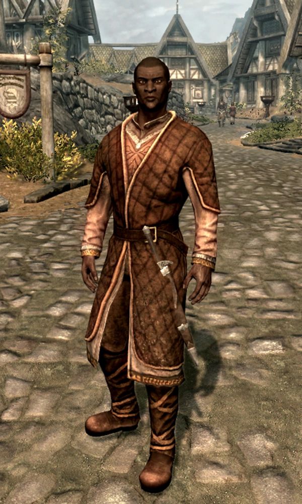 Nazeem from Skyrim, because of fucking course it is