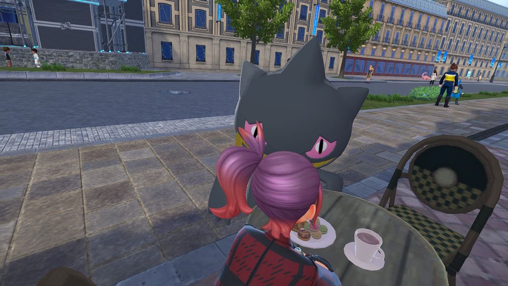 having coffee with a fucking ghost